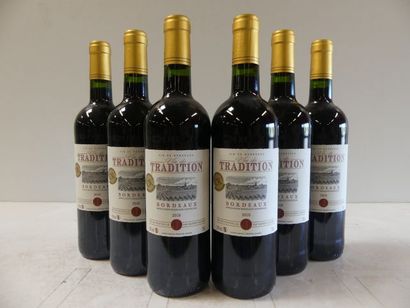 null 6 bouteilles de Bordeaux 2018 M. Jaubert à Ladaux La Tradition