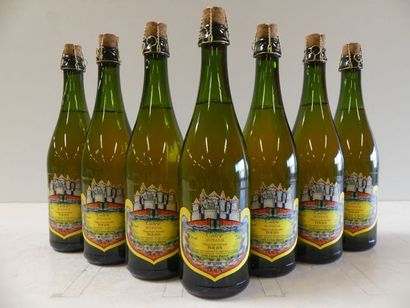 null 7 bouteilles de Cidre Artisanal Doux Négociant Eleveur Pur Jus SARL Cidre Bigoud...
