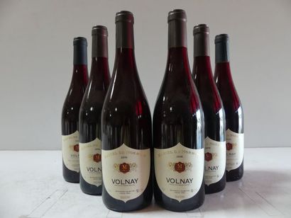 null 6 bouteilles de Volnay 2016 Bourgogne Marcel de Normont