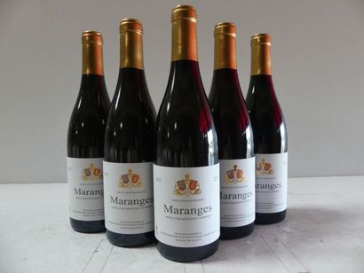 null 5 bouteilles de Maranges 2017 Bourgogne Rouge Romuald Valot