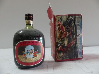 null Très vieille bouteille des années 60/70's Vieux Tervigny Rouge Henri Maire Vin...