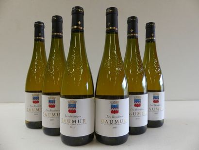 null 6 bouteilles de Saumur Blanc 2015 Les Bessières AOC Cépage Chenin Blanc