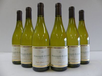 null 6 bouteilles de Pouilly Fuissé 2017 Bourgogne Blanc Paul Henri Lacroix