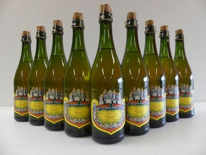 null 9 bouteilles de Cidre Artisanal Pur Jus Domaine Bigaud Btles numérotées Doux...
