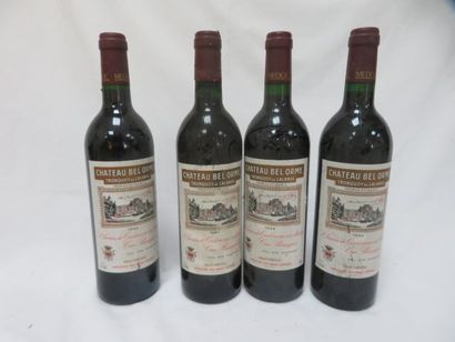 null 4 bouteilles de Haut Médoc, Château Bel Orme : 3 de 1994 et 1 de 1991