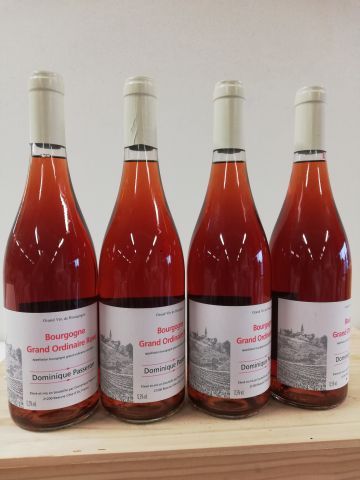 null 4 bouteilles Bourgogne Rosé Domaine Passeron Eleveur à Beaune (sans millési...