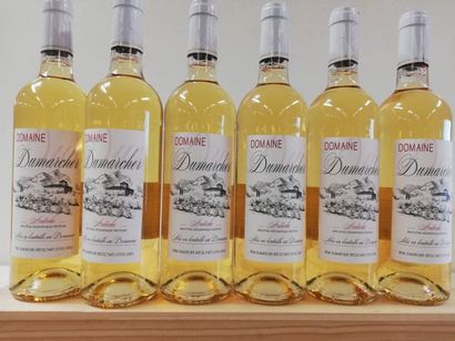 null 6 bouteilles de Ardèche Blanc 2016 Domaine Dumarcher AOC Récoltant