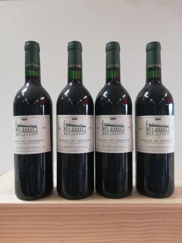 null 4 bouteilles de Côteaux du Languedoc 1998 Les Vignerons de Carignano (en l'...