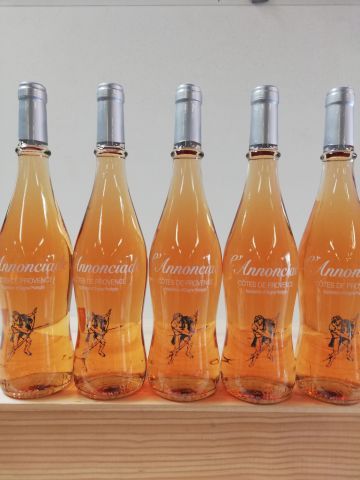 null 5 bouteilles de Provence Rosé 2018 L'Annonciade AOC Provence Le Cellier des...