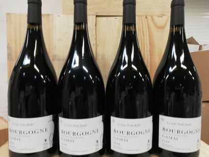 null 4 MAGNUMS 150 cl Bourgogne Rouge 2018 Cépage Gamay Louis Philibert