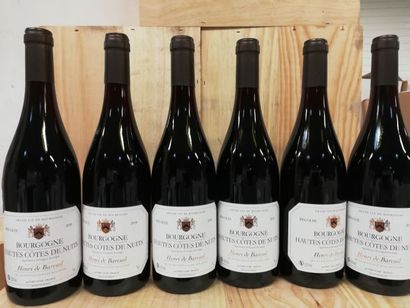 null 6 bouteilles de Hautes Côtes de Nuits 2018 Henri de Bareuil