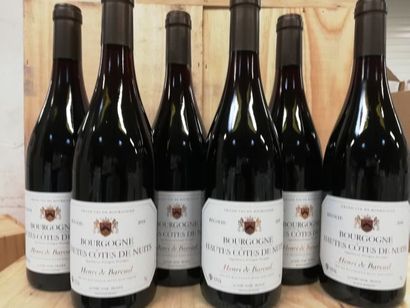 null 6 bouteilles de Hautes Côtes de Nuits 2018 Henri de Bareuil