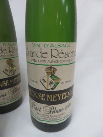 null 8 bouteilles de vin d'Alsace, Pinot Noir, Alfonse Meyer, 1995
