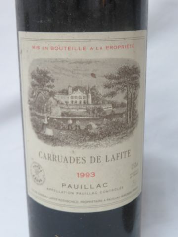 null 2 Bouteille de Pauillac, "Carruades de Lafite", 1993