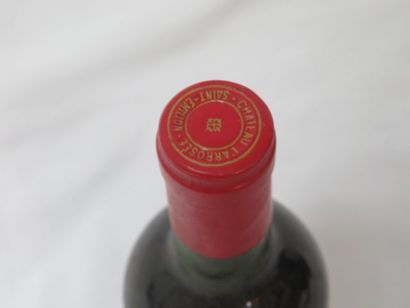 null Bouteille de Saint Emilion, Château l'Arrosée, 1981 (LB, ea)