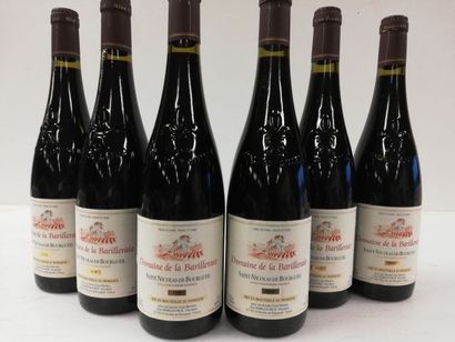 null 6 bouteilles de St Nicolas de Bourgueil 2018 Domaine de la Barilleraie Réco...