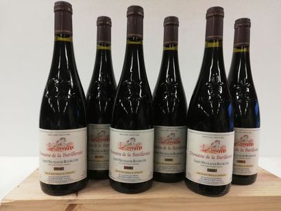 null 6 bouteilles de St Nicolas de Bourgueil 2018 Domaine de la Barilleraie Réco...