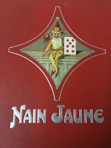 null Deux jeux de société anciens. NAIN JAUNE (boite 28x33cm) et HALMA (Boite 38x18cm)...