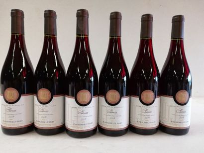 null 6 bottles of Chenas 2014 Jean Olivier le Saint. Cru du Beaujolais