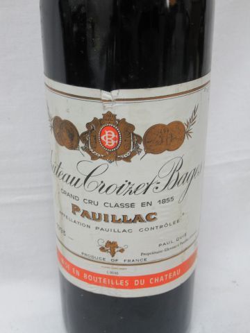 null Bottle of Pauillac, Château Croizet-Bages, 1993 (LB)