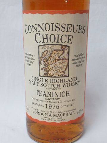 null Whisky Single Malt Teaninich Distillerie 1975
