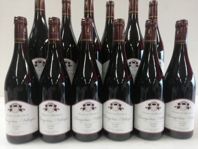 null 12 bouteilles de Domaine de Grandmont. 2013. Beaujolais Villages. Propriétaire...