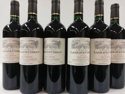null 6 bouteilles de Château Lagrave-Cissan. 2013. Haut Médoc. Les Vignerons de ...