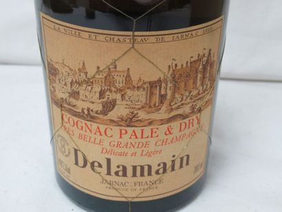 null Bottle of Delamain cognac, 70 cl.