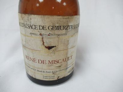 null Bottle of Marc d'Alsace, René de Miscault, 70 cm (ea)