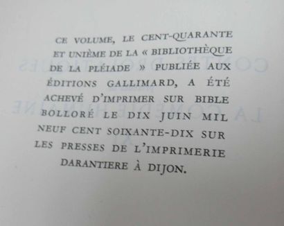 null LA PLEIADE, Balzac, set of 4 books: "La Comédie humaine" (volumes 1 (1969),...