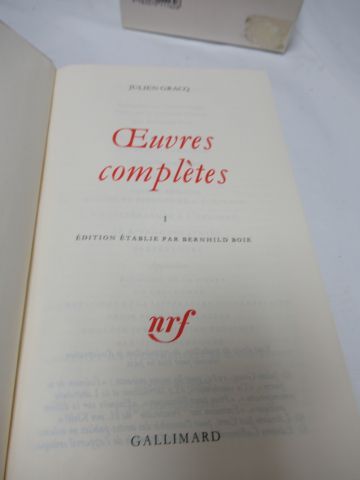 null LA PLEIADE, Gracq, "Œuvres complète", 1989