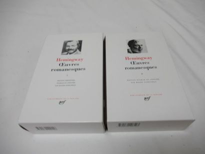 null LA PLEIADE, Hemingway, "Novel Works, Volumes 1 and 2, 2010