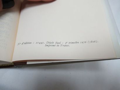 null LA PLEIADE, Kafka, "Œuvres complètes", tome 1, 1976