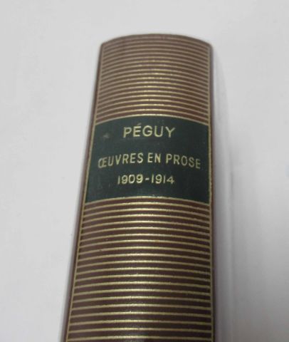null LA PLEIADE, Peguy, "Works in prose, 1909-1914", 1961