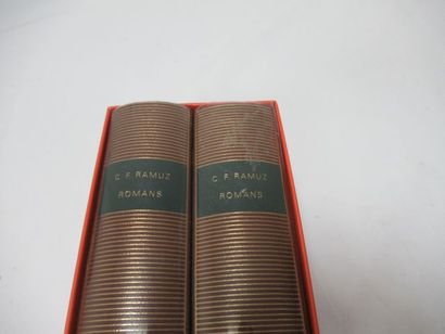 null LA PLEIADE, Ramuz, "Romans", Volumes 1 and 2, 2005. In their box set.