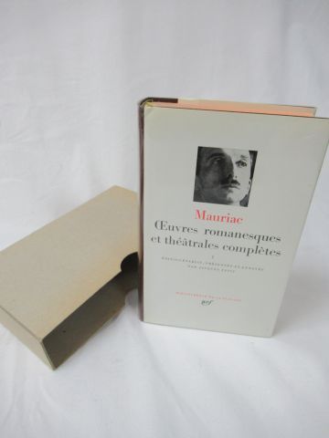 null LA PLEIADE, Mauriac, "Œuvres romanesques et théâtrales complètes", volume 1,...
