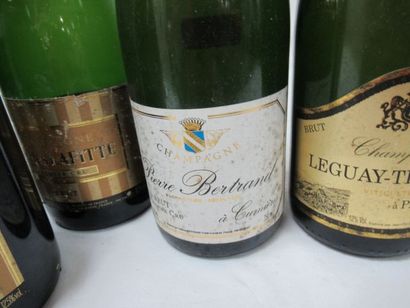 null Lot de bouteilles de Champagne Brut :
- 4 bouteilles de Charles Lafitte
- 1...