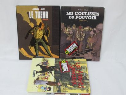 null Lot de 3 BD : "Le tueur" , " les coulisses du pouvoir " , " les années Spoutnik"...