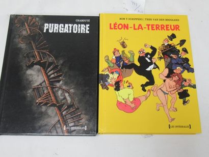 null Lot of comic books, from Les intégrales editions: "Leon la terreur" and "purgatoire"...