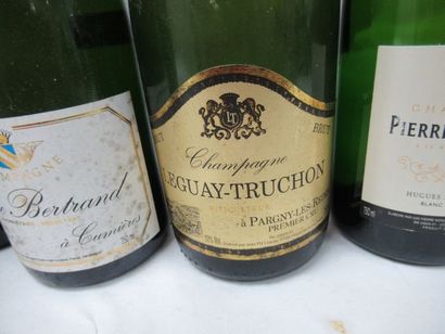 null Lot de bouteilles de Champagne Brut :
- 4 bouteilles de Charles Lafitte
- 1...