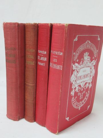 null The pink illustrated library 4 books:
 The good children Comtesse de Segur 1943
...