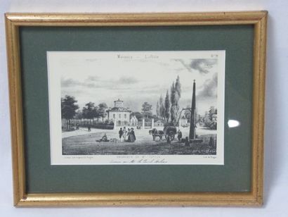 null According to PIGNORET "Maisons-Laffitte, property of Mr Cotton" Lithography...