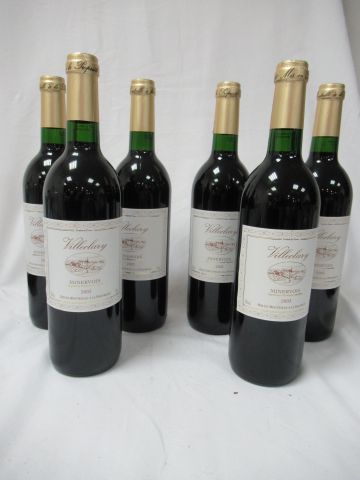 null 6 bouteilles de Minervois, Villeclary, 2003