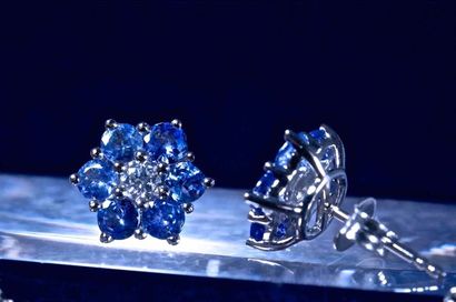 null Rare Parure avec Diamant central naturel de taille brillant sur pendentif de...