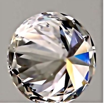 null Exceptionnel Diamant naturel de 0,35 carat certifié par le laboratoire H.R.D,/Anvers,...