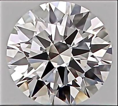 null Exceptional Natural Diamond of 0.35 carat certified by the H.R.D,/Antwerp laboratory,...