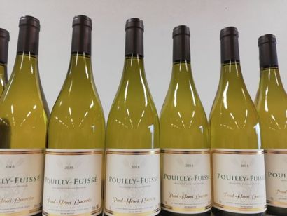null 8 bouteilles de Pouilly Fuissé. Bourgogne. 2018. Paul Henri Lacroix