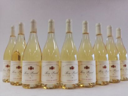 null 9 bottles of Domaine du Bois Pascal. 2017. Grande Résreve. Cotes du Rhone. White...