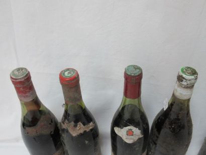 null Batch of 7 bottles of red wine: including Beaujolais Villages, Mâcon. (etsa...