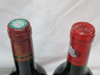 null Batch of 4 bottles of red wine: 1 of Montagne Saint Emilion Château Vieux Tonneau...